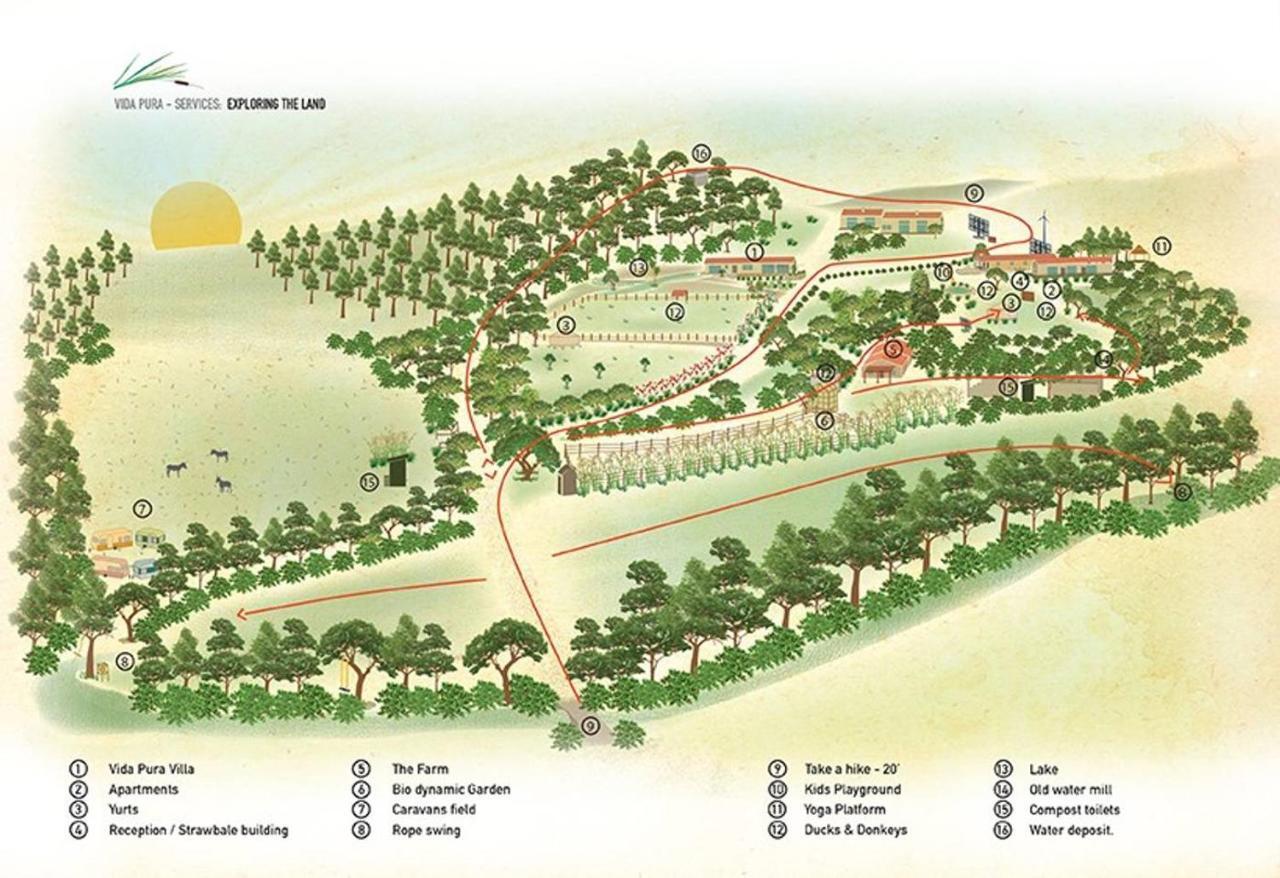 Vida Pura Apartments Odeceixe Εξωτερικό φωτογραφία